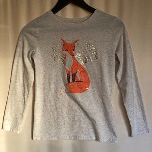 Cat&Jack Fox With Wings Long Sleeve Shirt